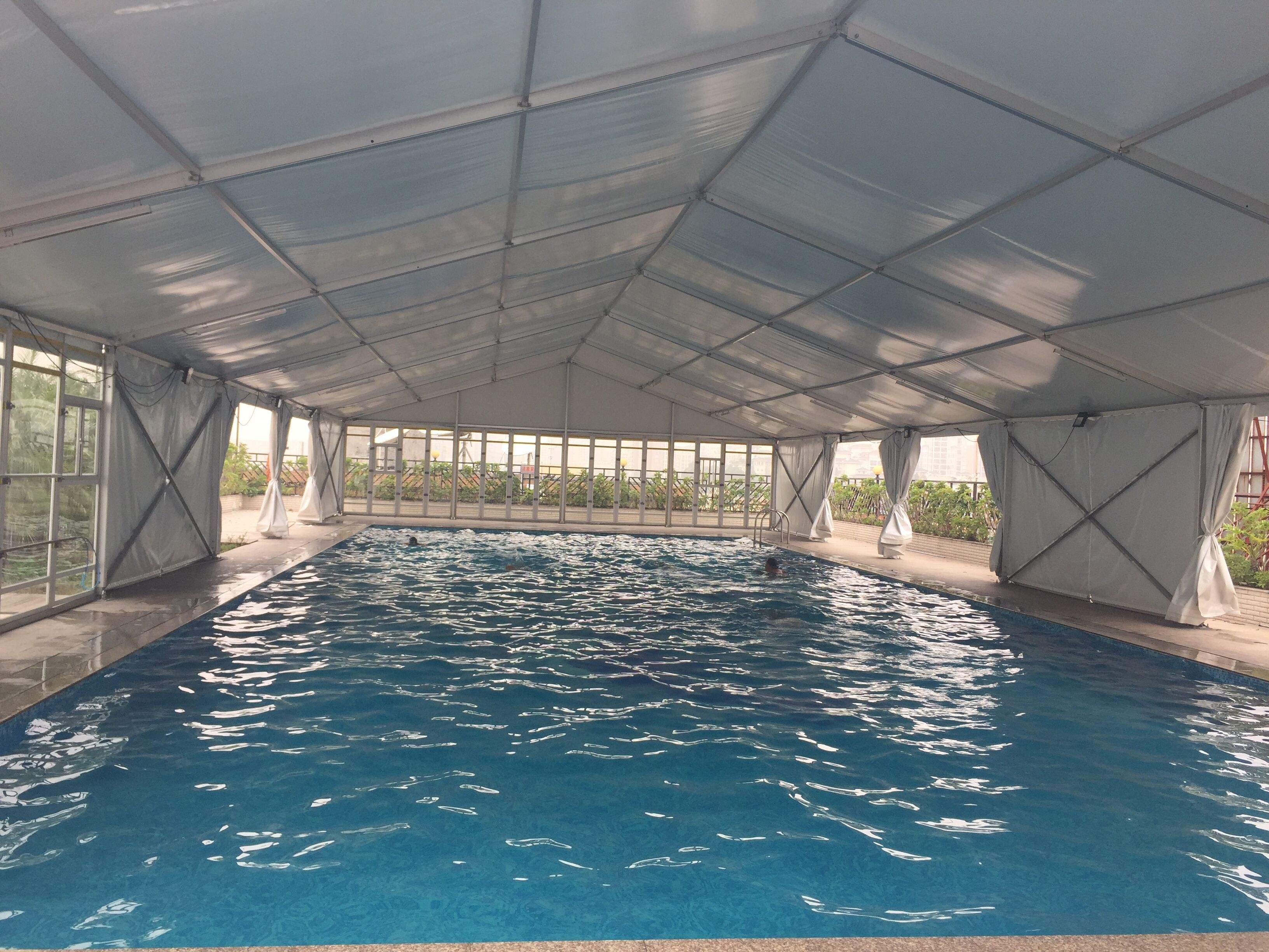 鄭州夏天游泳館篷房搭建就找鄭州華之熠 鄭州夏天游泳館篷房搭建就找鄭州華之熠